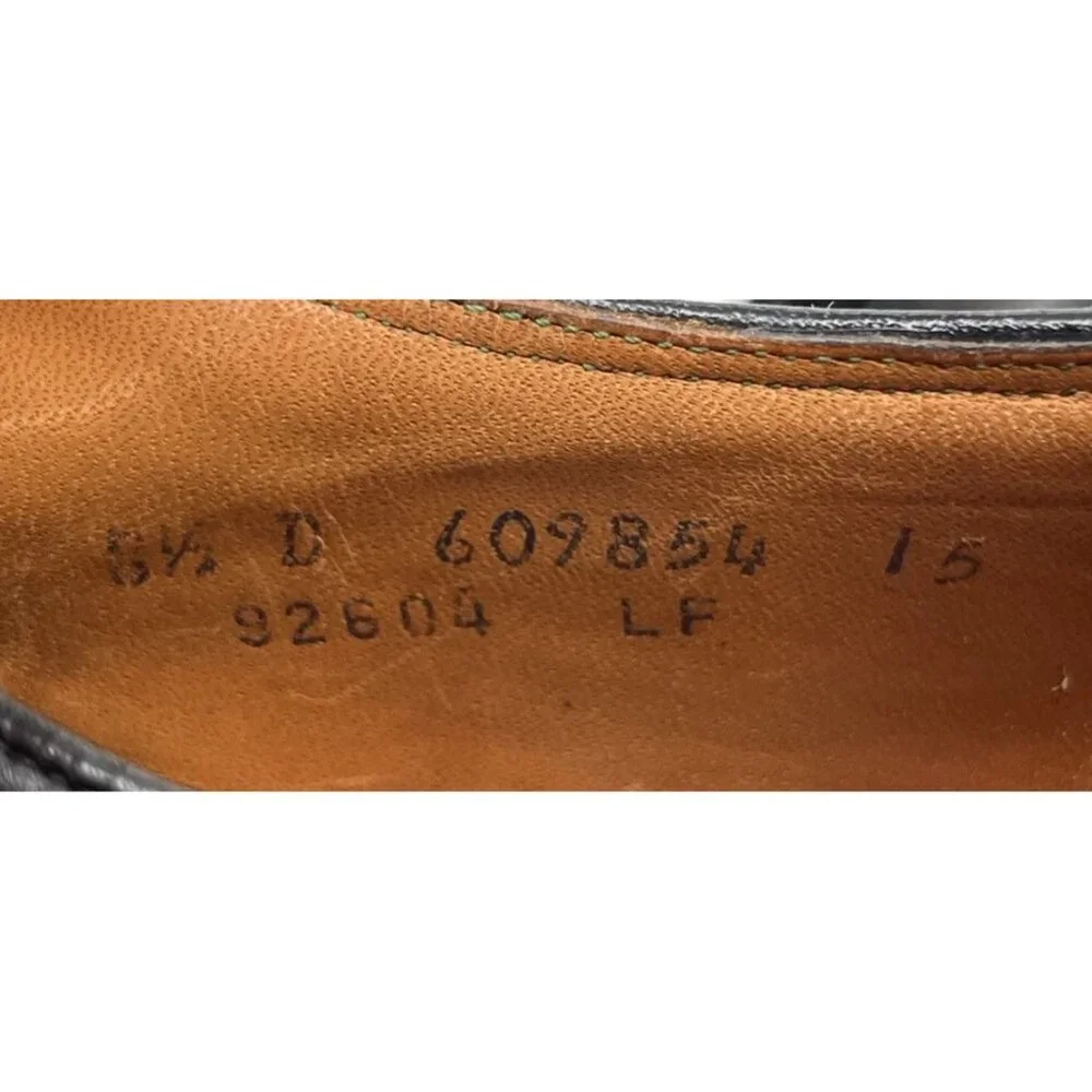 Vintage FLORSHEIM Imperial SHELL CORDOVAN V Cleat Wingtip Men’s Size 8.5D Shoes